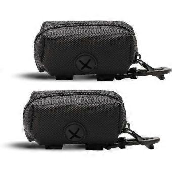 2pcs Poop Bag Dispenser, Dog Poop Bag, Dog Waste Catcher Dogs, Black