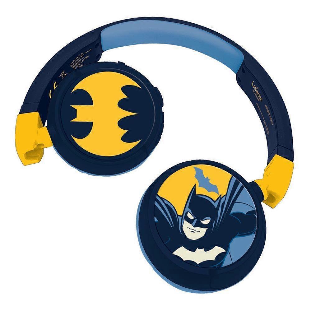 Lexibook Batman Bluetooth & Wired Foldable Headphones (HPBT010BAT)