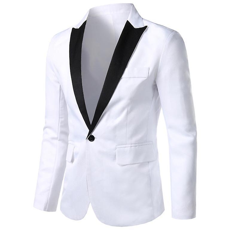 Men's Casual Blazer Jacket Slim Fit Coat