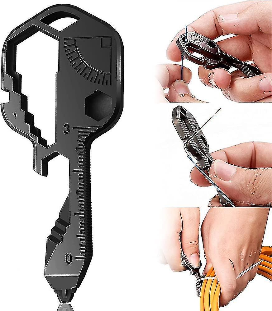 Portable Multi-function Wrench Tool,outdoor Key Tool,stainless Steel Bottle Opener