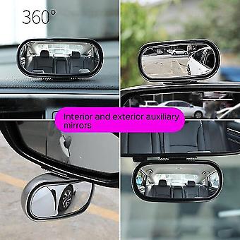 Miroir Angle Mort Universel Pour Voiture | Grand Angle 360°, Installation Adhésive - Améliore La Sécurité - 7
