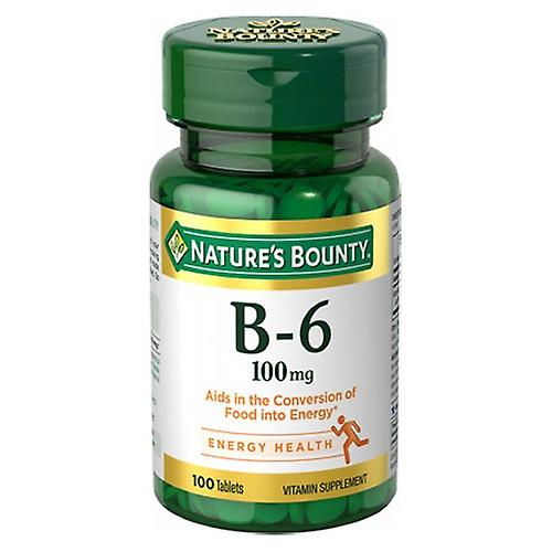 Nature's Bounty Vitamin B-6.100 mg, 100 Tabletten (2er-Pack)