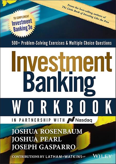 Investment Banking Workbook by Joseph Gasparro Hardback Book