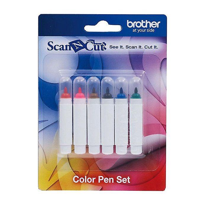 Kit 6 indelible color pens for ScanNCut