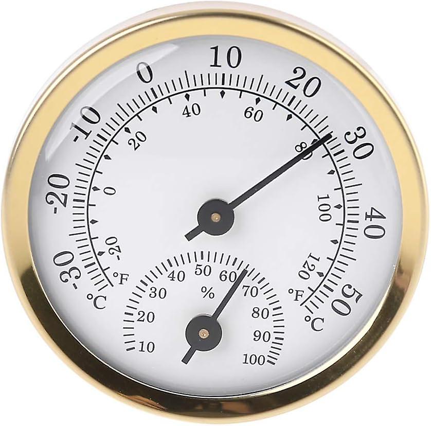 Analog Indoor Thermometer Hygrometer - Humidity Temperature Display