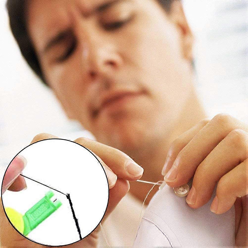 6pcs Automatic Threaders Plastic Needle Threading Device Sewing Needle Threaders