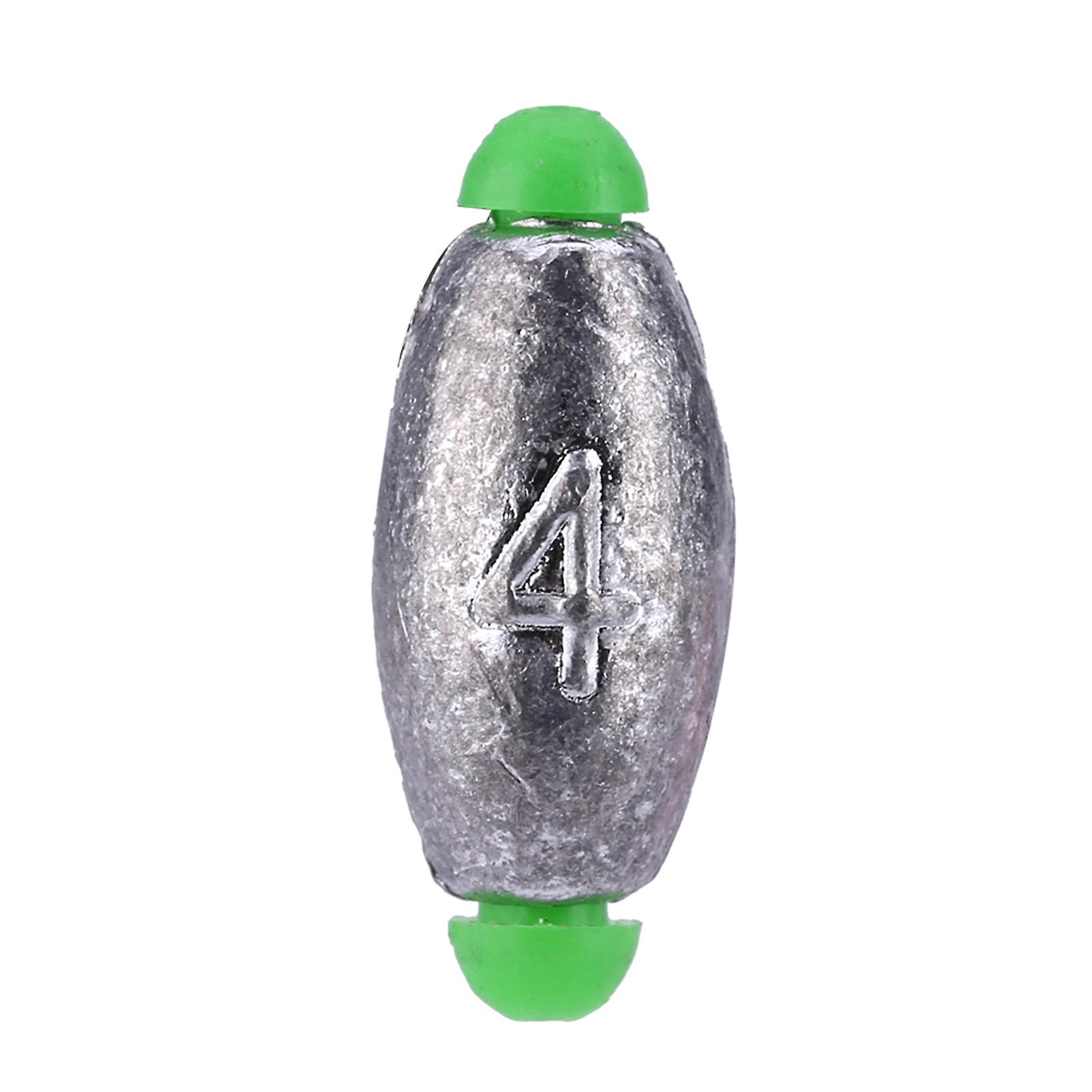 10pcs 5 Sizes Removable Split Shot Fishing Tools Weights Fishing Sinker Tackle Kits