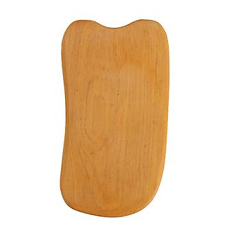 Planche Gua Sha en boys, poignée confortable, rectangulaire, ergonomique, portátil, outil de massagem pour la beauté du corps