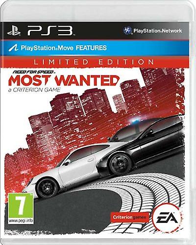 Need For Speed Most Wanted - Limited Edition (PS3) - New & Sealed