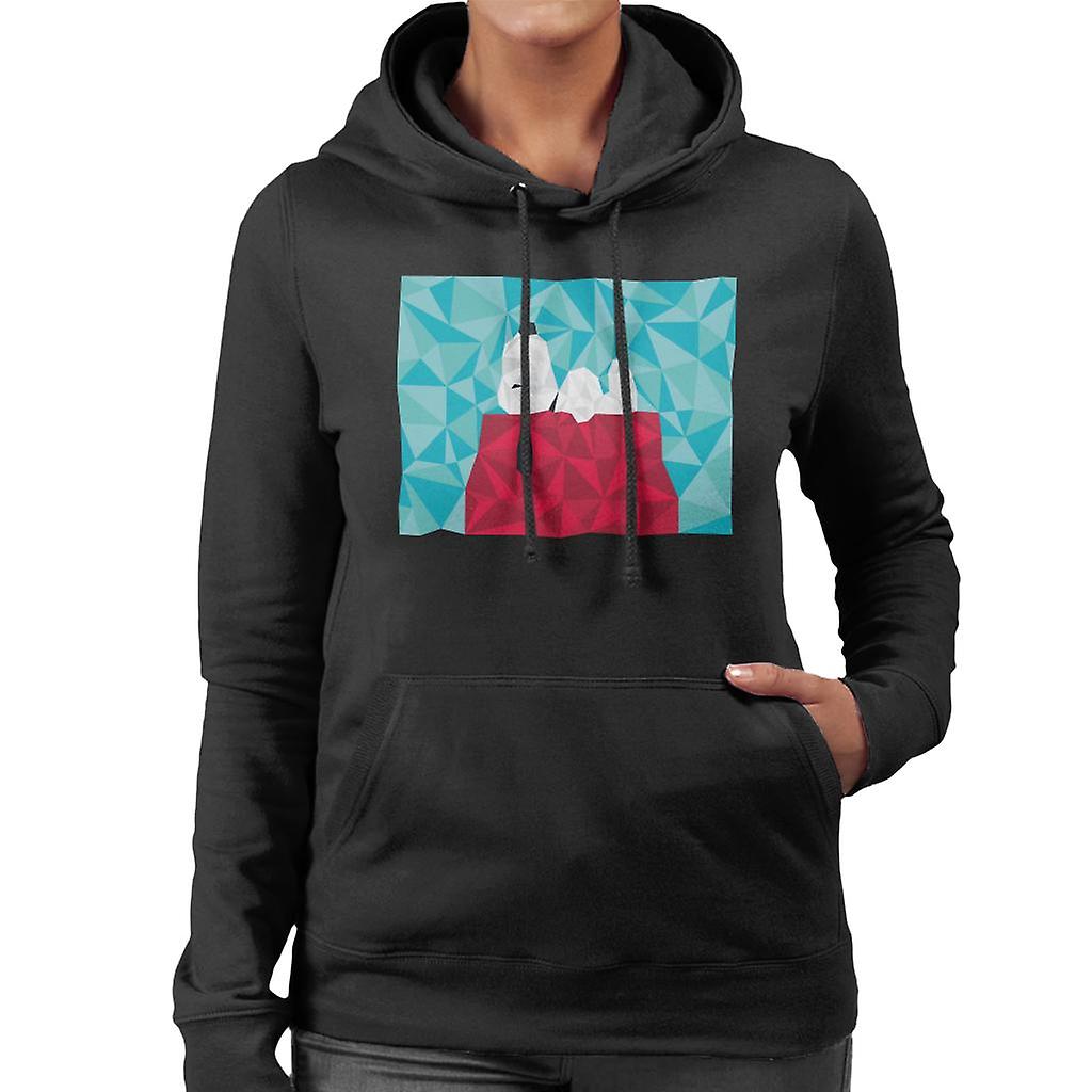 Peanuts Snoopy Geometric Kennel Women's Hooded Sweatshirt