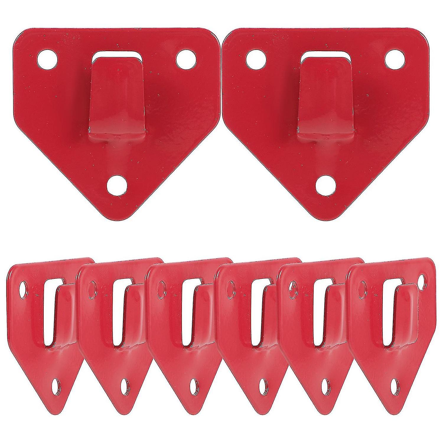 8 Pcs Wall Mount Fire Extinguisher Hook Heavy Duty Fire Extinguisher Bracket Holder
