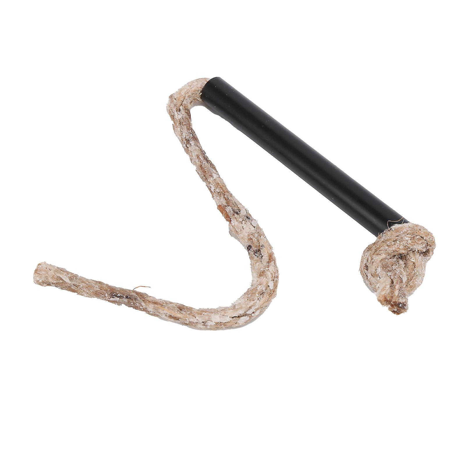Wax Wick Fire Starter with Aluminum Bellows Waterproof Wax Wick Fire Starter