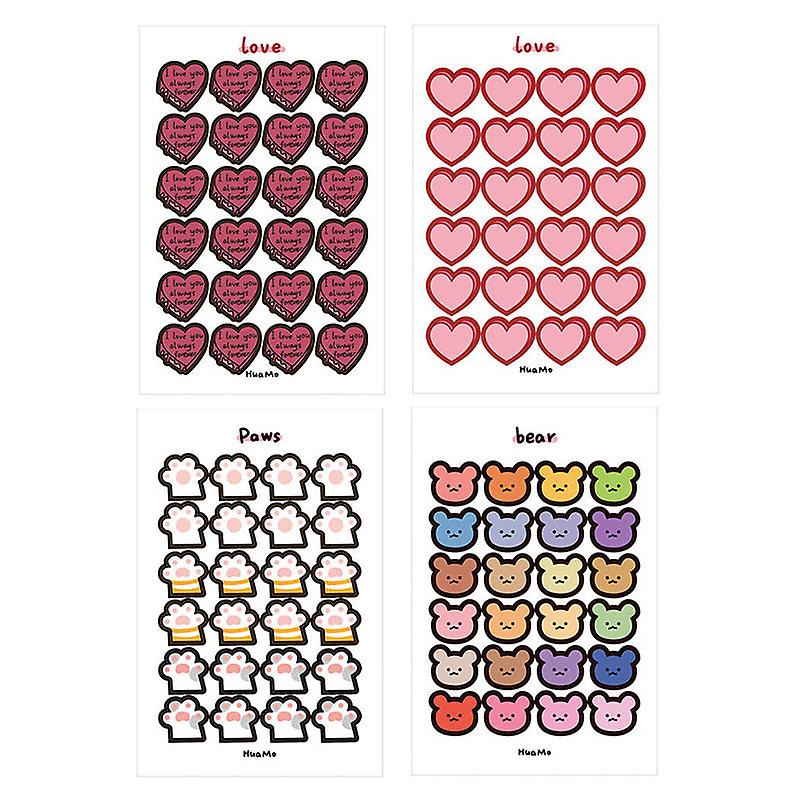 Sticker Pack Cute Handbook Journal Korean Diy Sealing 1pcs