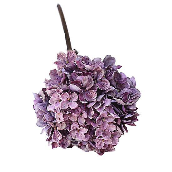 Simulation Flower Vivid Easy Care Fresh-keeping Unique Good Visual Effect Faux Hydrangea Home Decor