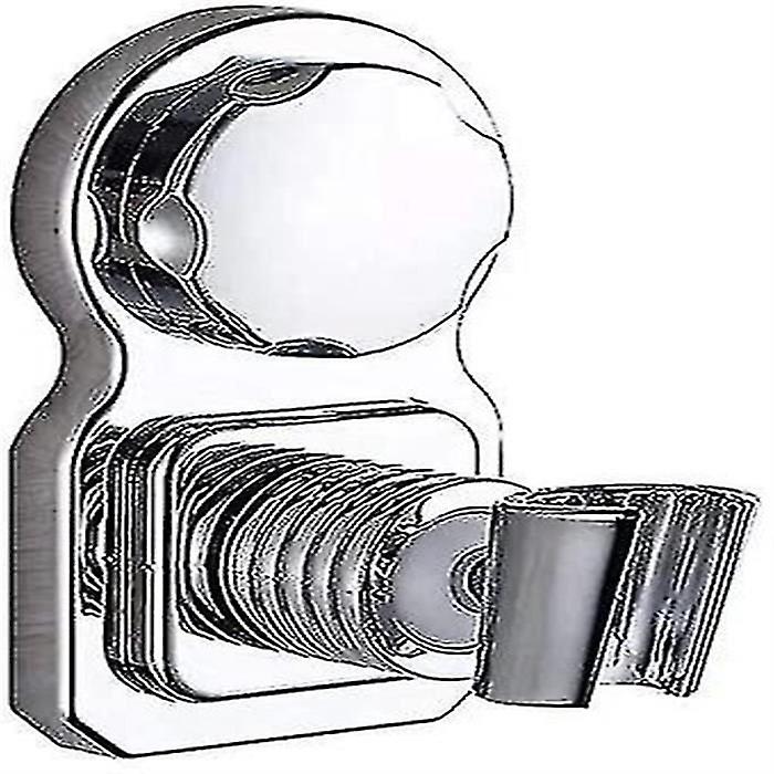Adjustable Hand Shower Holder - Mounting Without Drilling, With Suction Cup