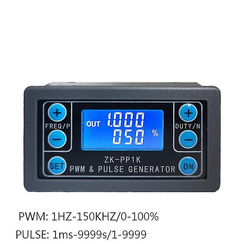 Dual Mode Lcd Pwm Signal Generator 1-channel 1hz-150khz Pwm Pulse Frequency Duty Cycle Adjustable Square Wave Generator