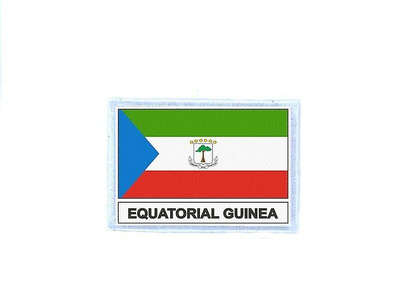 Ecusson patch badge prints flag GQ equatorial guinea
