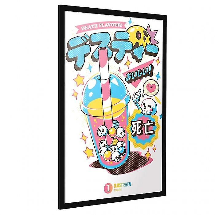 Ilustrata Death Bubble Tea Poster