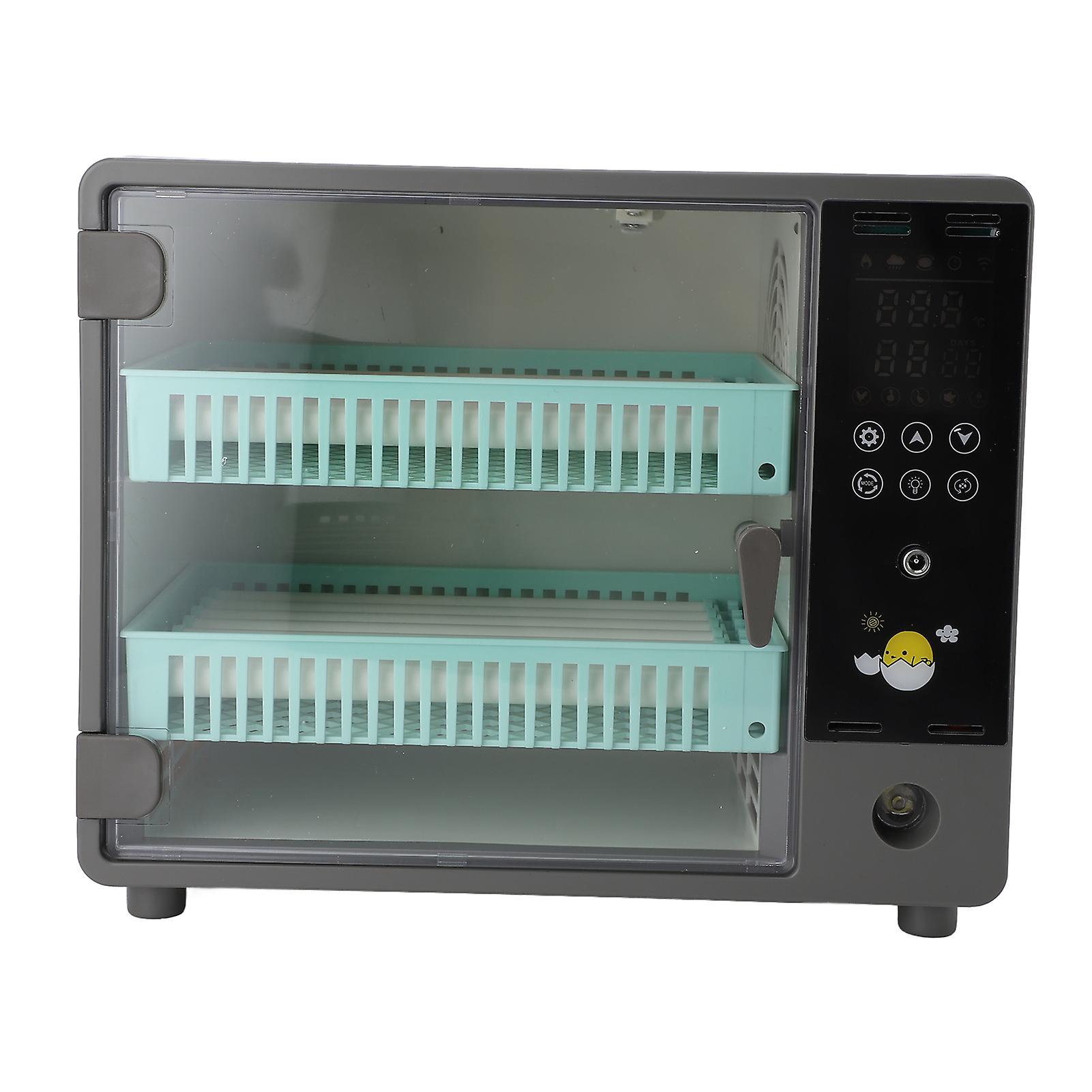 Egg Incubator Holds 24 Eggs Automatic Egg Turning Humidity Control Temperature Control Electric Incubators for Eggs Hatching US Plug 110V