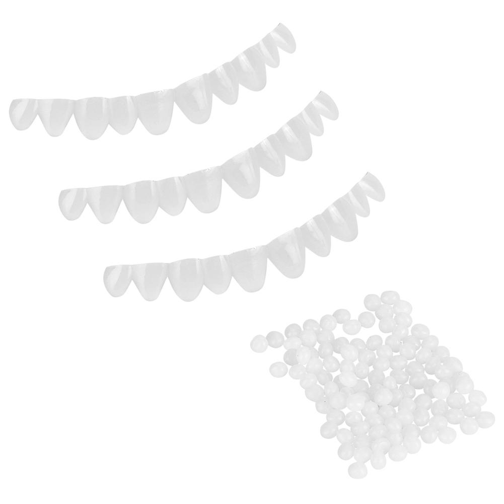Silicone Temporary Fake Tooth Cover Missing Teeth Replacement Kit Removable Dental Set