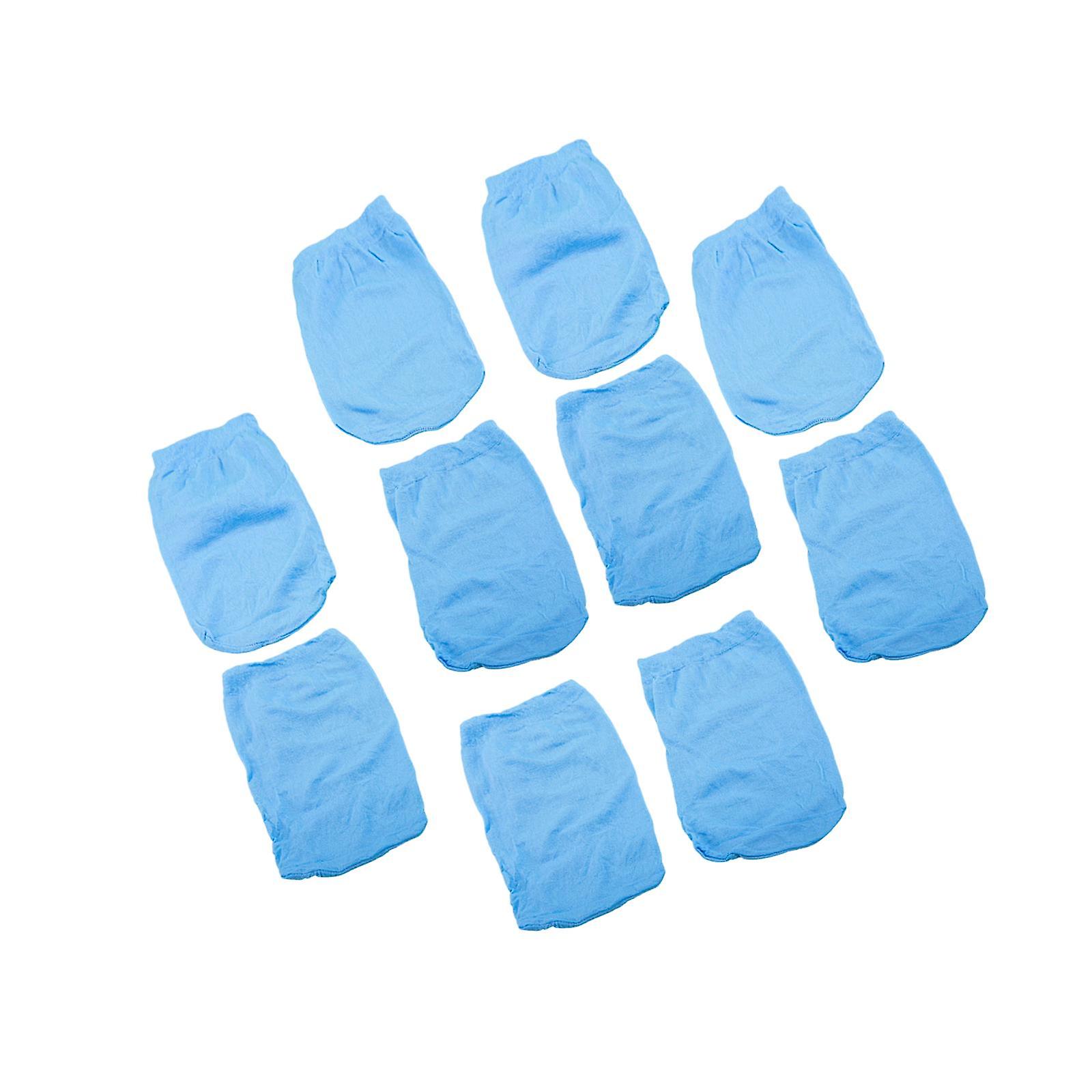 10 Pieces Pool Skimmer Socks Blue for above Ground Pools Spas Inground Pools