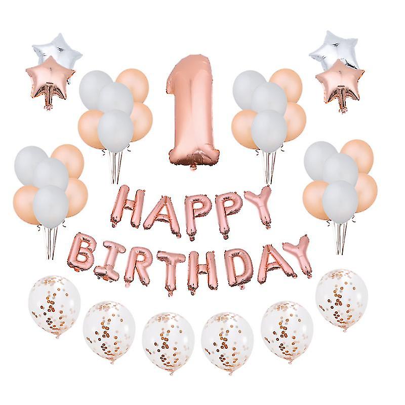 1set Balloons Set For Birthday