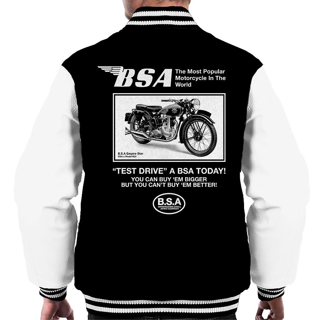 BSA Test Drive A BSA Today Men's Varsity Jacket