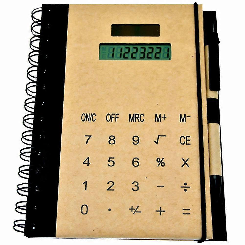 Multifunctional Notepad with Solar Powered Calculator Business Supplies