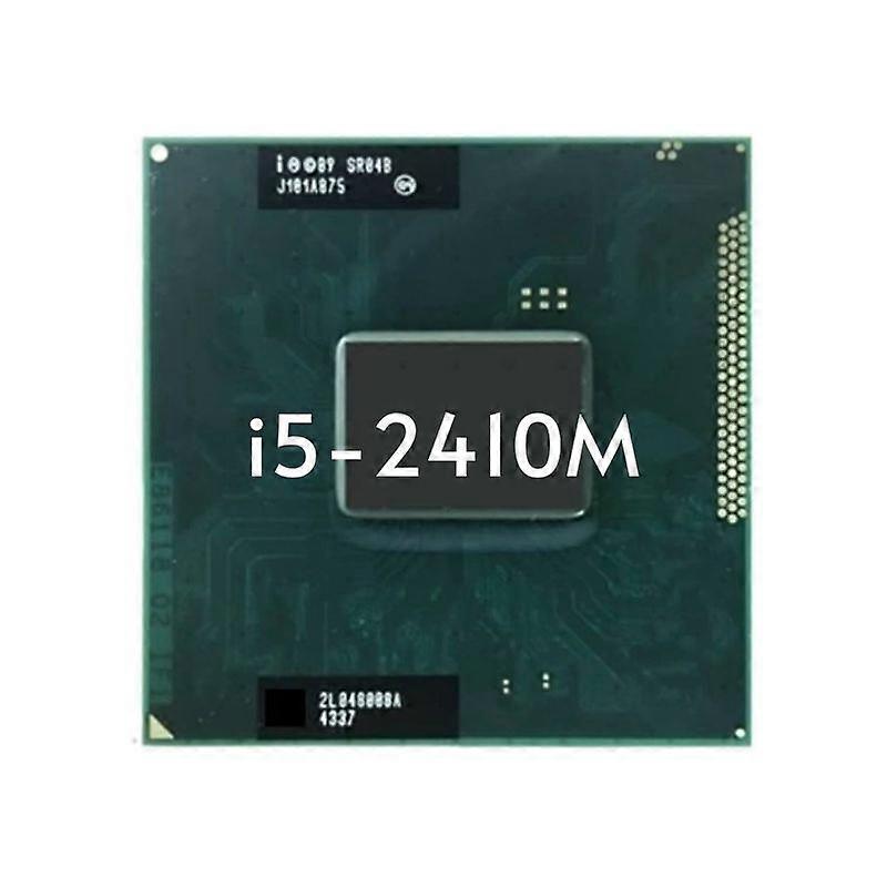 Core i5-2410M CPU - Socket PGA 988B 2 Cores 4 Threads 2.3GHz 3MB L3 Cache 35W.