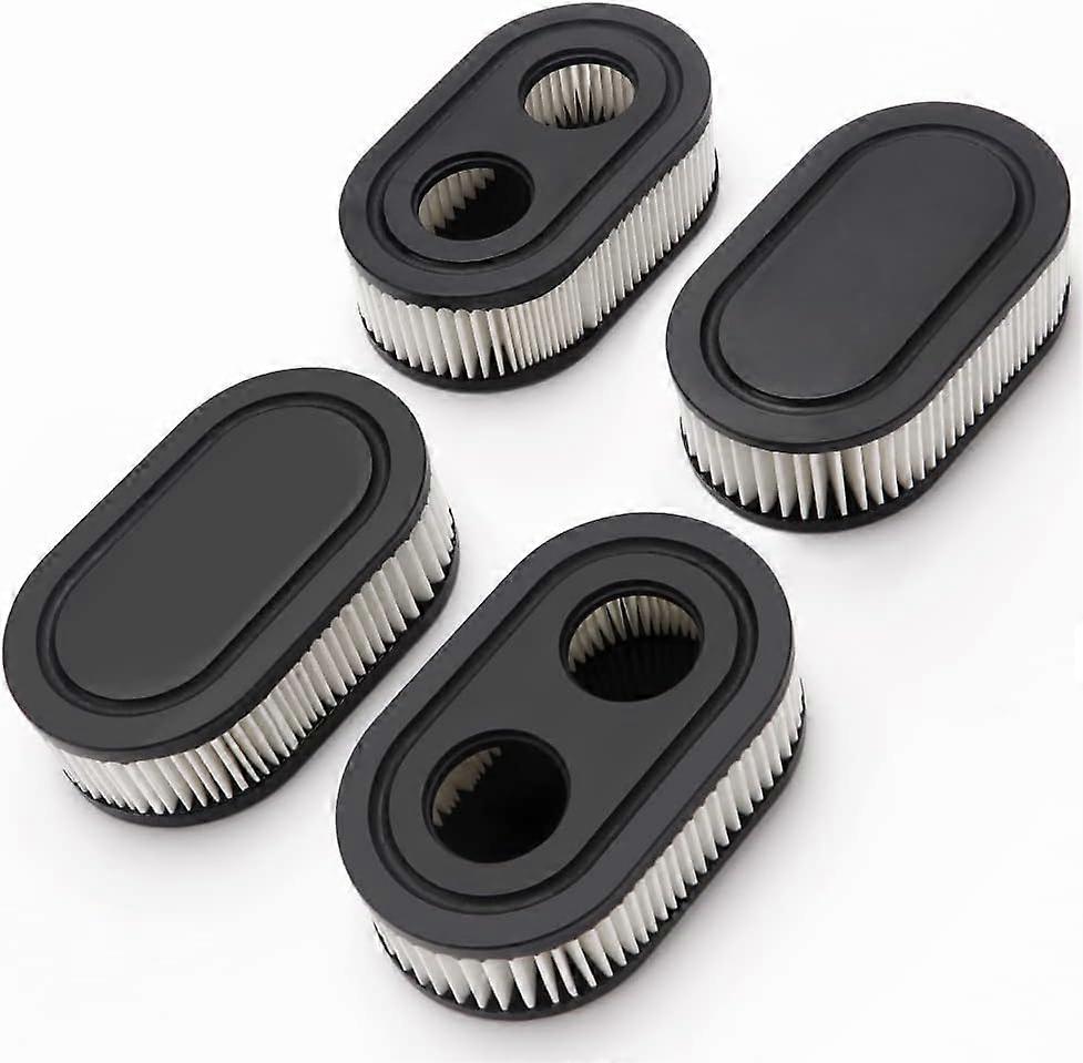 4 Pieces Lawn Mower Air Filter