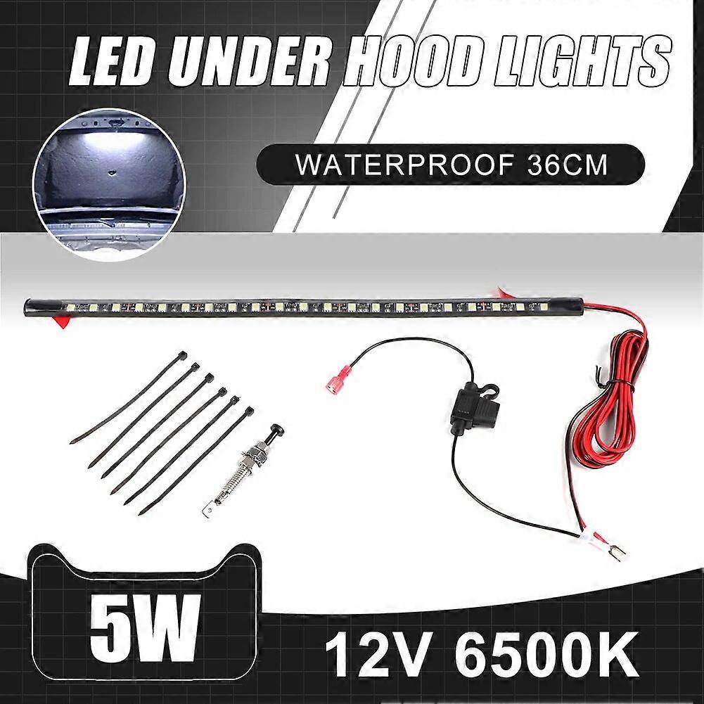 Universal White Under Hood LED Light Kit With Automatic On/off Super Bright Light Bar For Automobile Work Maintenance Lighting ST1M677