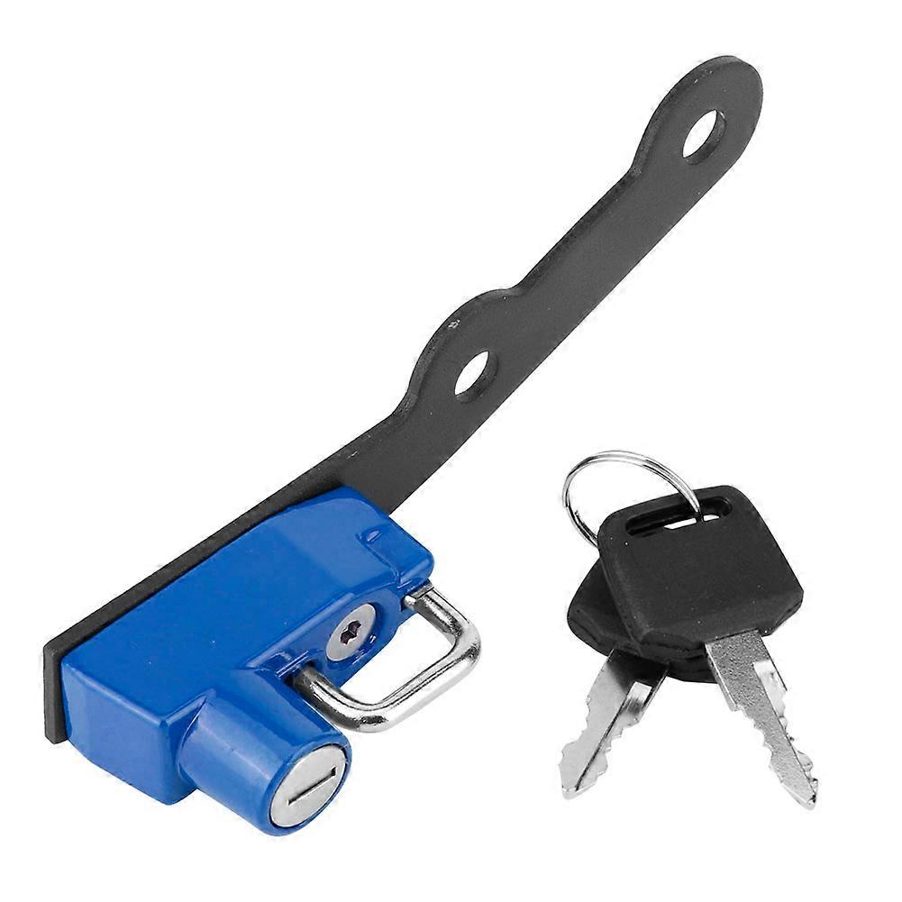 Aluminum Alloy Helmet Lock Mount Hook Motorcycle Refitting Fit for Yamaha MT-09 FZ-09 FJ-09 XSR900Blue