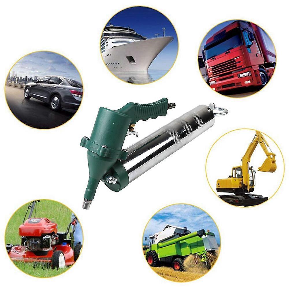Manual One Hand Grip Air Mini Pneumatic Compressor Pump Grease For Gun Red For Suv Truck Excavator Car