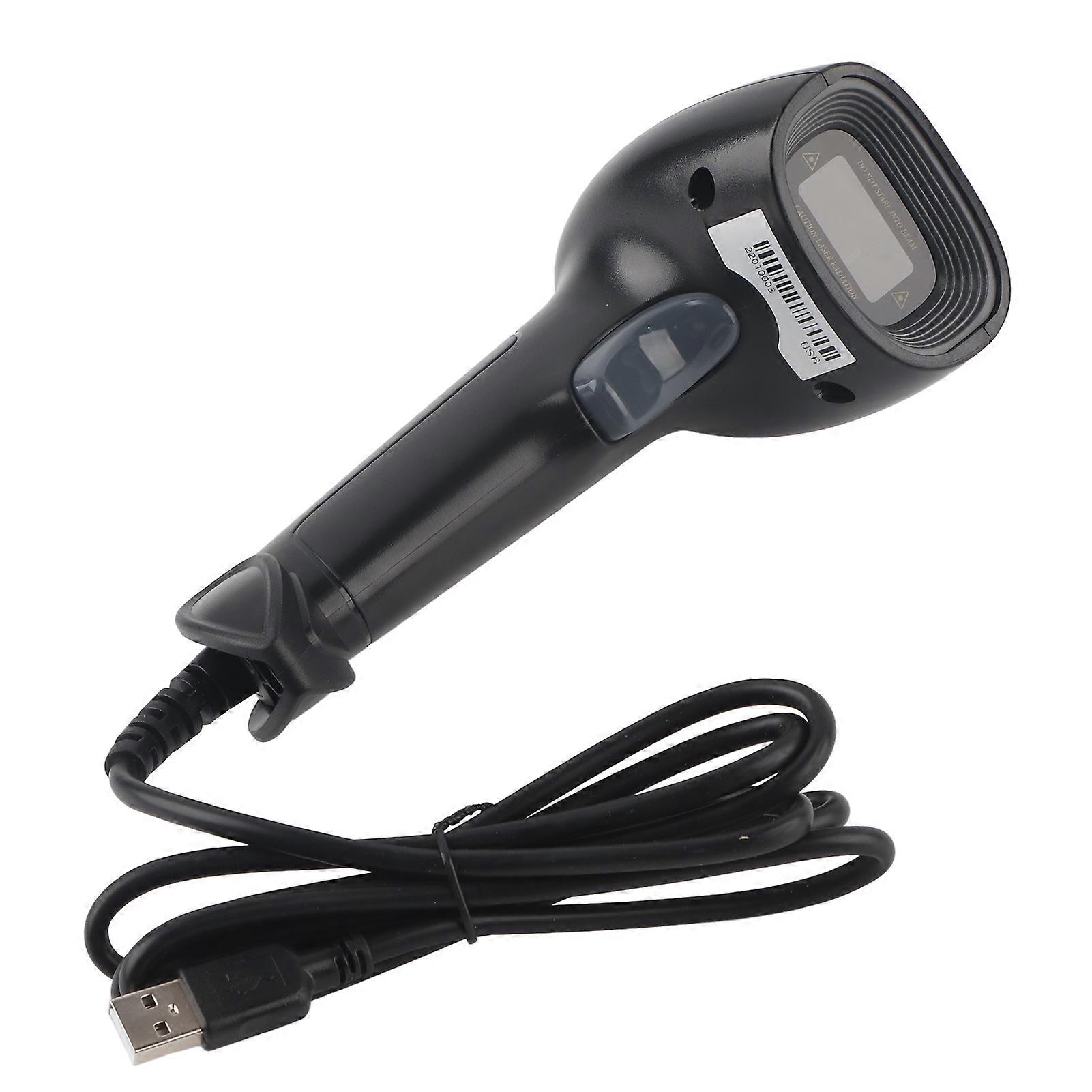 1d Handheld Barcode Scanner Image Bar Code Reader Usb Wired Scan Gun For Store Supermarket