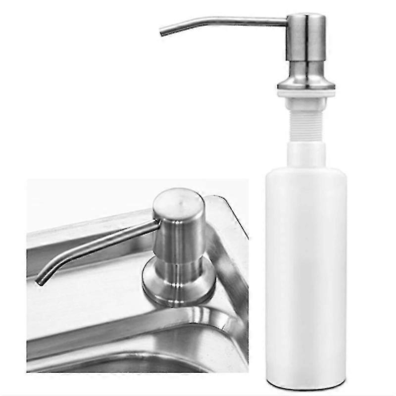 Dávkovač mýdla kuchyňského dřezu, 300ml dávkovač tekutin láhev do koupelny kuchyňský prostředek na mytí nádobí