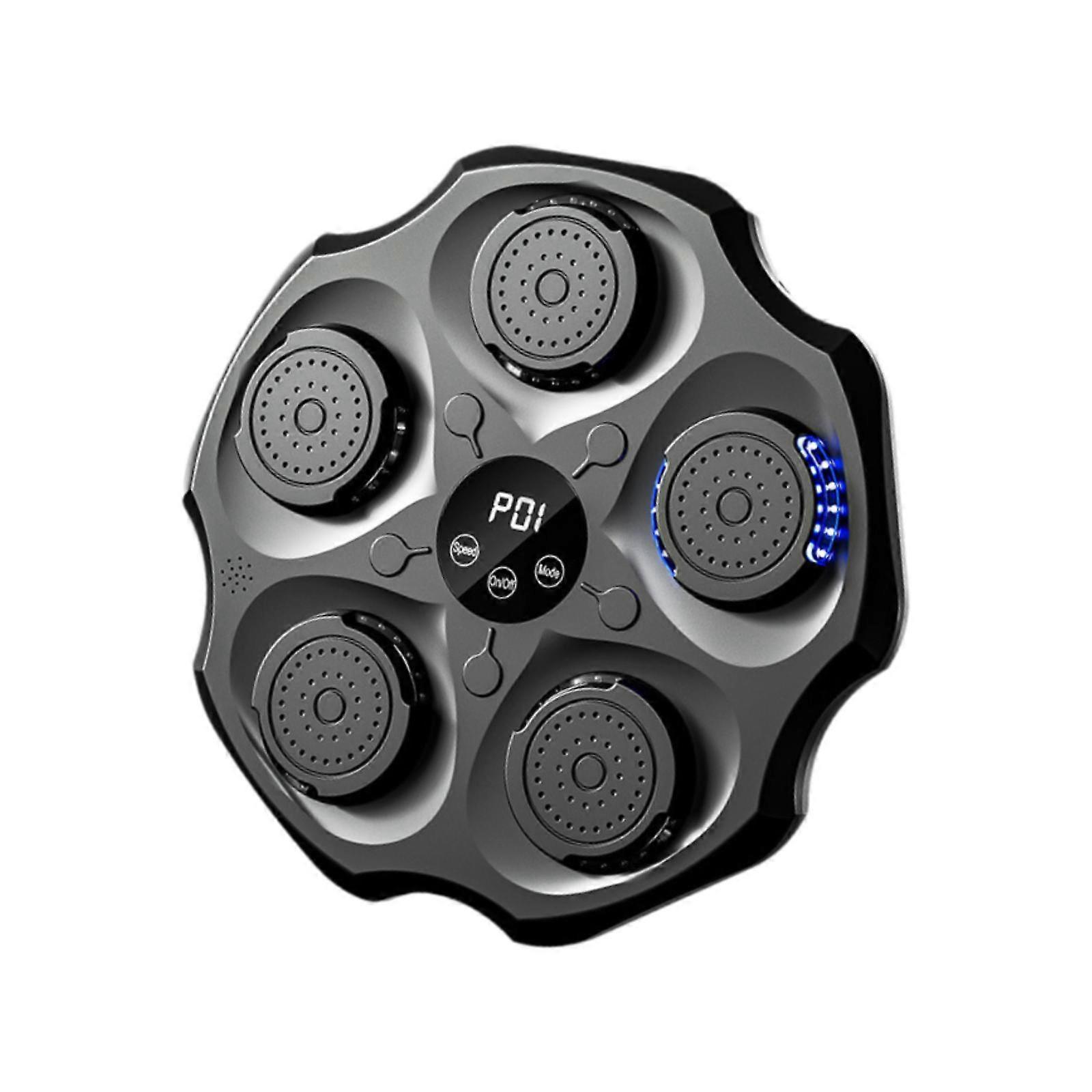 Smart Music Boxing Machine Allenamento Bersaglio musicale per Taekwondo Arti Marziali Nero