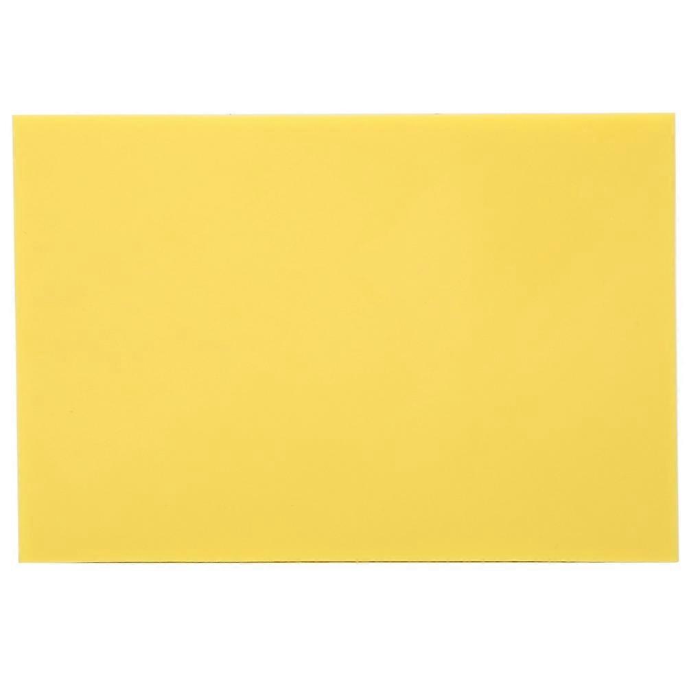 Rubber Stamp Carving Block Manual DIY Eraser Block for Rubber Stamping Carving 15 x 10 x 0.8cmYellow