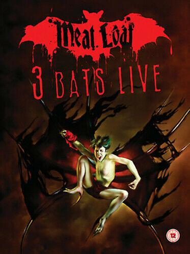 Meat Loaf 3 Bats - Live DVD (2007) Meatloaf cert E - Region 2