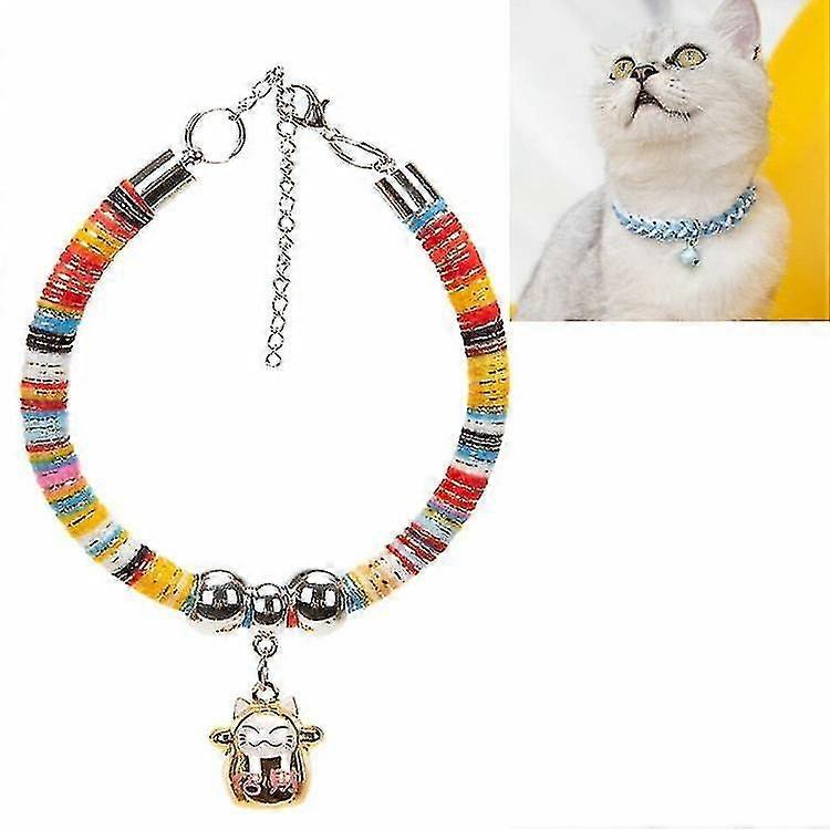 color cotton woven universal bell collar adjustable