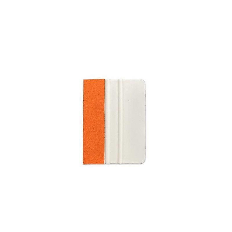 Car film scraper tool advertising soft scraper color film with velvet deerskin scraper white board square scraper