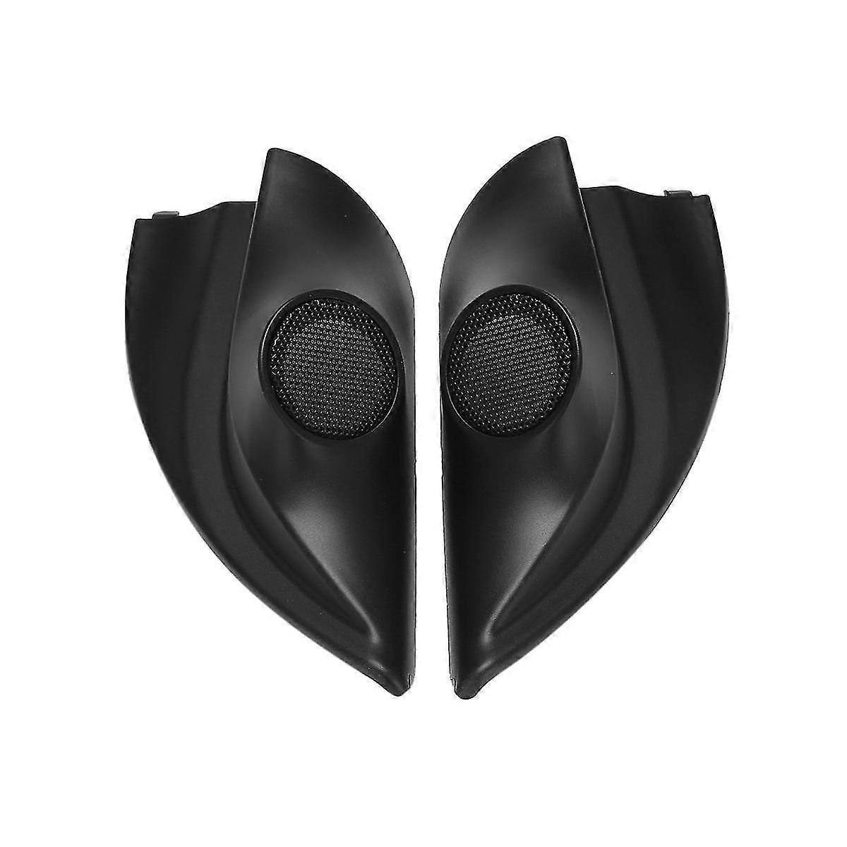 2Pcs Car Speakers Grille Triangular Plate Horn Tweeter Cover for
