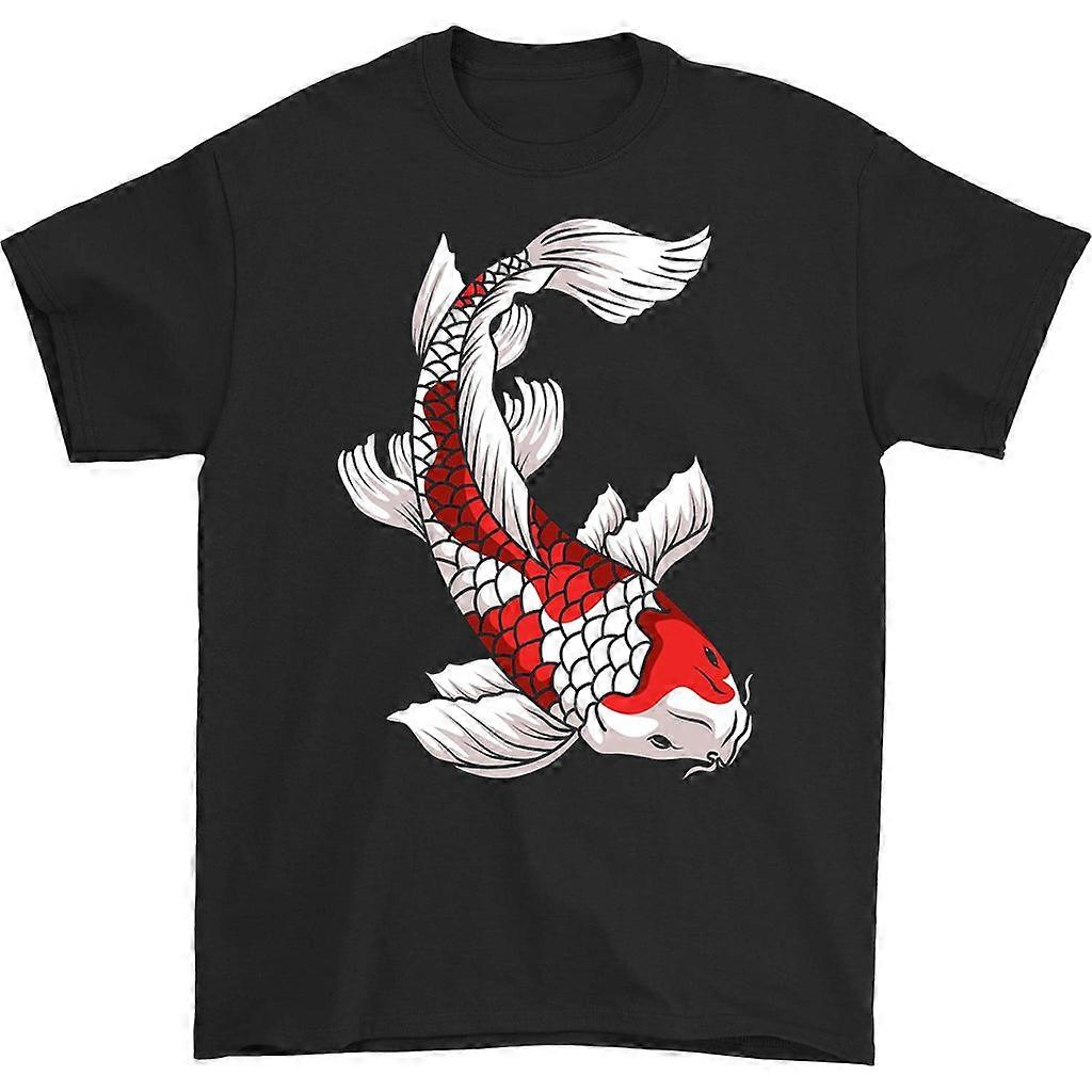 Japonské tričko s rybou Koi