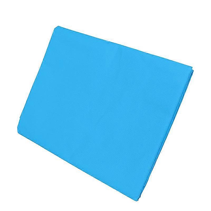 1.6*2m Non-Woven Solid Solor Backdrop Simple Background For Youtube Pictures Video Photography Studio Photo Booth Filming (Blue)