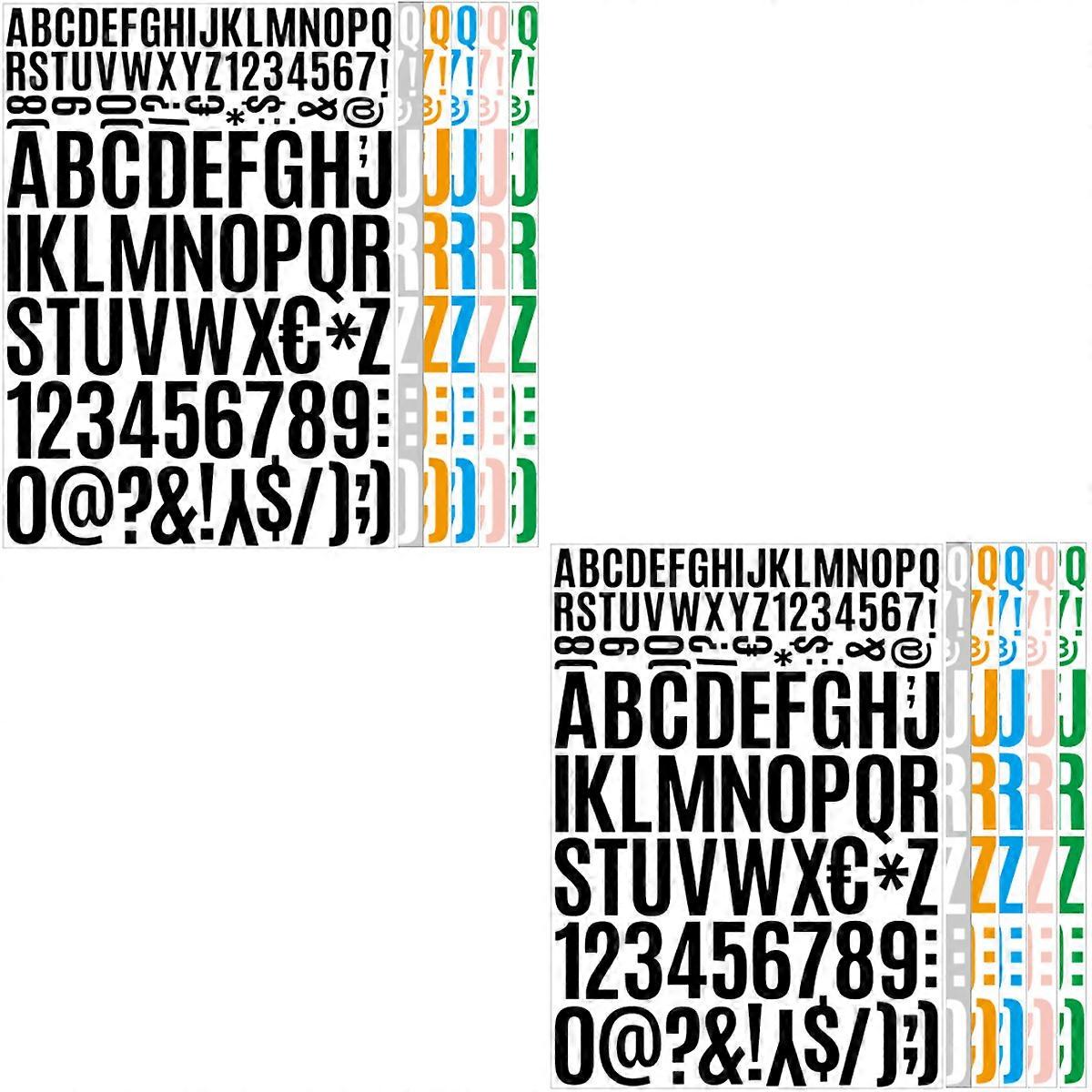 12 feuilles autocollant de lettre coloré, autocollant d’alphabet autocollant autocollant autocollant autocollants de lettre d’alphabet autocollants de lettre d’alphabet autocollants autocollants colorés auto-adh
