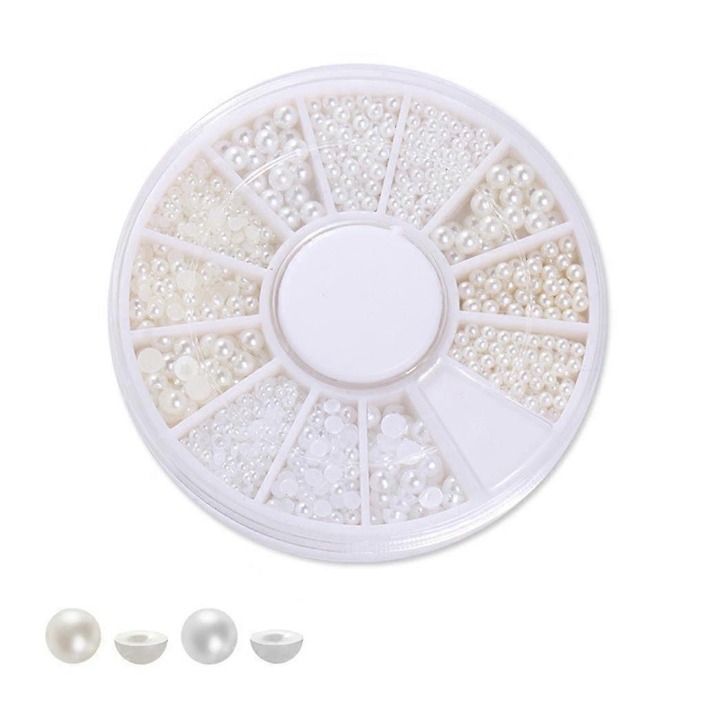 Halbrunde Perlen Perle Nail Art Perlen Flatback Perle Perle Perle Charm