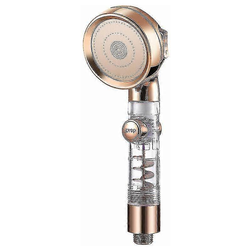 3 Mode Turbocharged Shower Head, Adjustable High Pressure Filter Shower Set