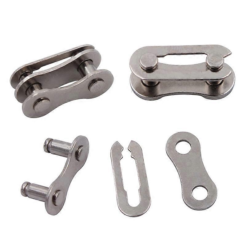 5 Pair Missing Link for Single Speed Chain Missing Quick Link Chain Connectors Bike Chain Split Links