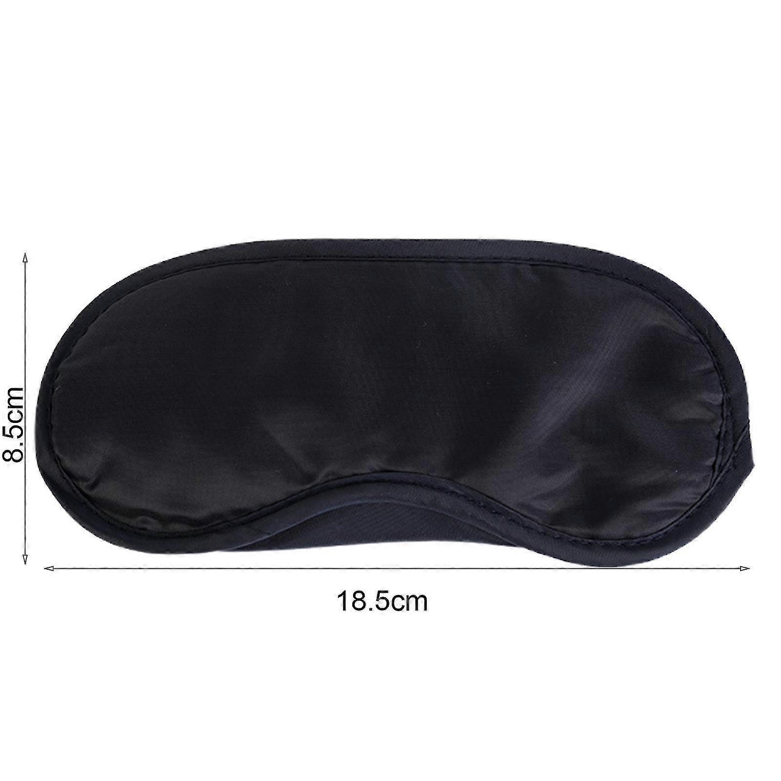 12pcs Sleeping Blindfold Elastic Strap Eliminate Fatigue Super Soft Polyester Relaxed Sleep Eye Blackout Cover For Office