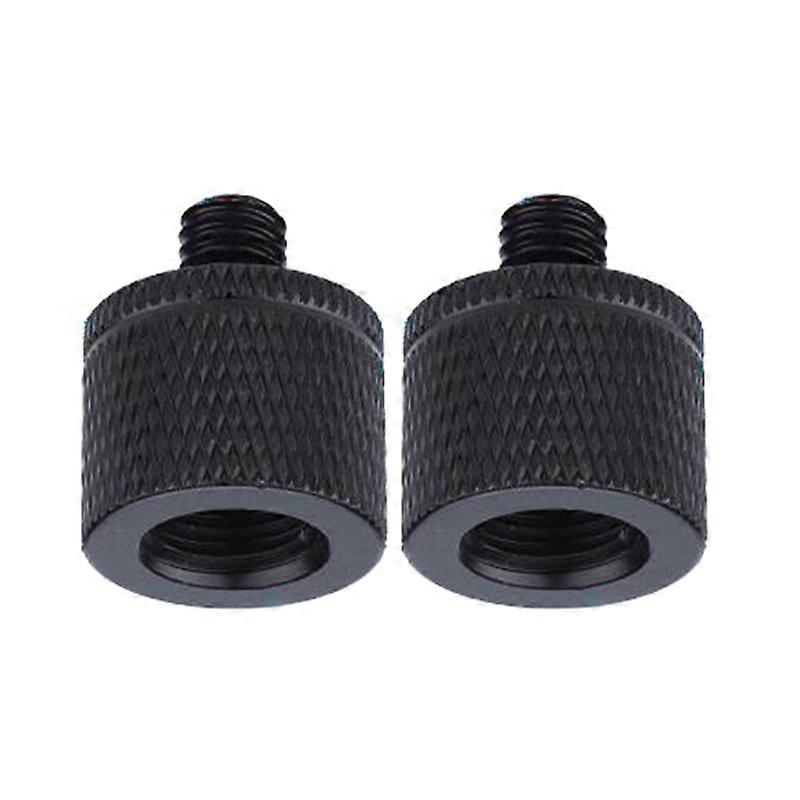 2x 3/8 to M6 M8 M10 M12 Camera Screw Tripod Base Connection Fixed Mount Conversion Screw Tripod Photography Accessories