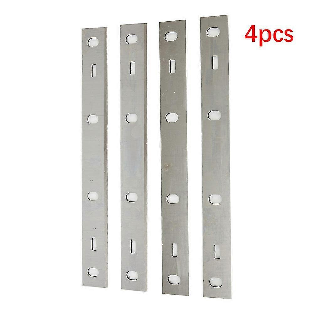 4 stk elektriske høvelblader 210 x22x18 mm for Woodstar Pt85 Clarke CPT800 Scheppach Trebearbeidingsverktøy Tilbehør